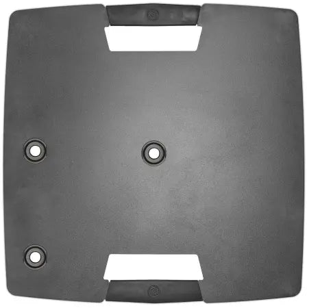 Gravity Stands TWB431B | TLS431B Base Plate Only | Steel Touring Base w/ 3 M20 Mounts & Off-Centre Option