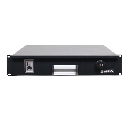 ProX T-2RD-18-WMF | 2U Rack Drawer with MIC Foam | Built-in Combo Lock & Steel Design