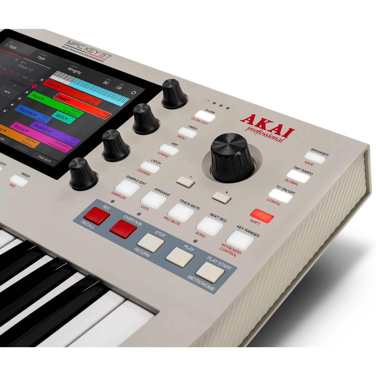 Akai MPC Key 37 G2 | Standalone Keyboard Workstation | 37-Key MPC3 Production Center