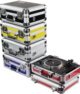 Odyssey KRP7SIL | KROM Series Case for Reloop RP7 | Silver Aluminum Carrying Case