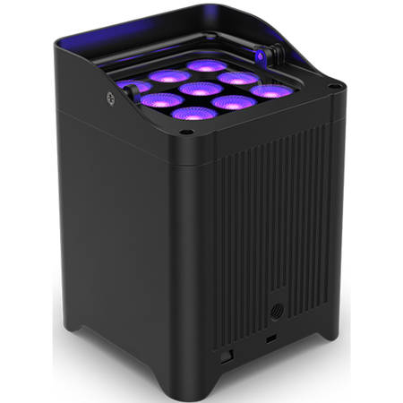 Chauvet DJ Freedom Flex H9 IP X6 | 100% Wireless Hex LED Uplight Kit | IP54 Outdoor-Ready with Charging Case