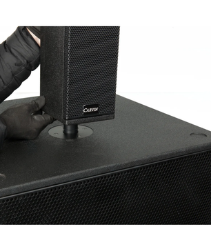 Carvin Audio TRx3900F | Dual 9x3.5in Drivers - 129dB | Passive Column Array Pair with Fly Points