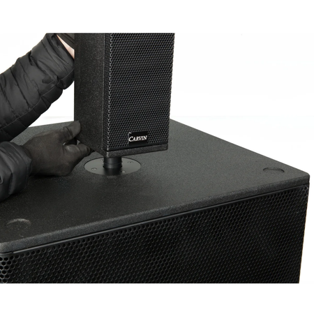 Carvin Audio TRx3900F | Dual 9x3.5in Drivers - 129dB | Passive Column Array Pair with Fly Points