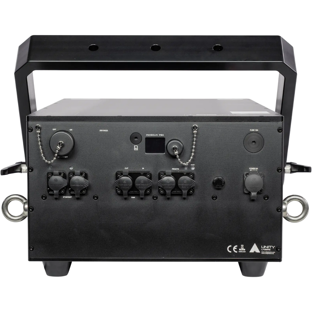 Pangolin Unity ELITE 120 PRO FB4 (IP65) | 120W Full-Color Laser | Stadium & Landmark-Grade with FB4 Control