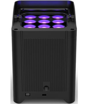 Chauvet DJ Freedom Flex H9 IP X6 | 100% Wireless Hex LED Uplight Kit | IP54 Outdoor-Ready with Charging Case