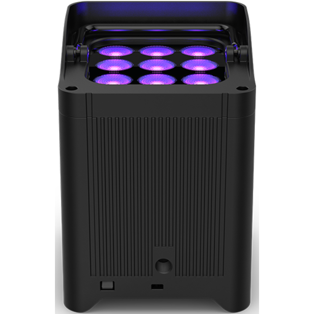 Chauvet DJ Freedom Flex H9 IP X6 | 100% Wireless Hex LED Uplight Kit | IP54 Outdoor-Ready with Charging Case