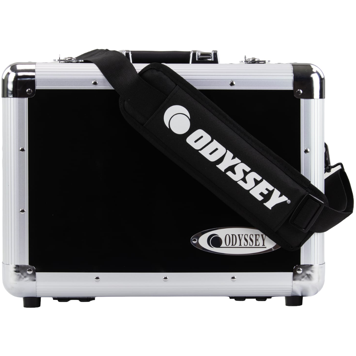 Odyssey KRP7BLK | KROM Series Case for Reloop RP7 | Black Aluminum Carrying Case