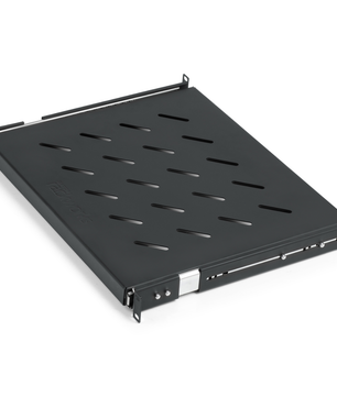 Gator GRW-SHELF1SLD | 1U Sliding Rack Shelf | 13.8in Vented Steel Design