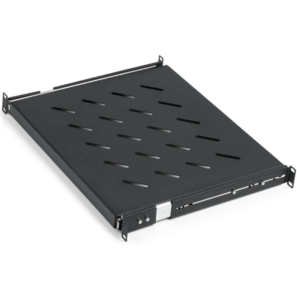 Gator GRW-SHELF1SLD | 1U Sliding Rack Shelf | 13.8in Vented Steel Design