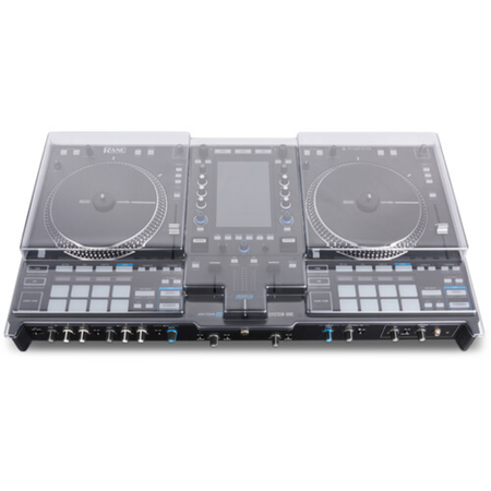 Decksaver DS-PC-SYSTEM1 | Cover for RANE DJ SYSTEM ONE | Smoked Polycarbonate Protection