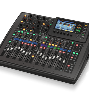 Behringer X32 COMPACT | 40 Input Digital Mixer | 16 Midas Preamps with 17 Motorized Faders
