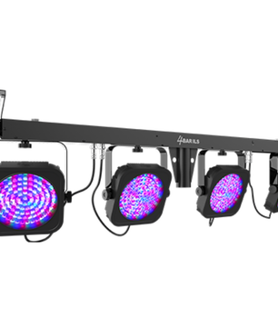 Chauvet DJ 4BAR ILS | Complete Wash Light System with Tripod | ILS + D-Fi USB Wireless Control