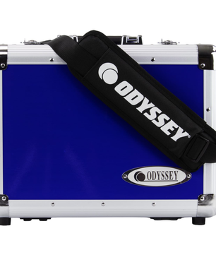 Odyssey KRP7BLU | KROM Series Case for Reloop RP7 | Blue Aluminum Carrying Case