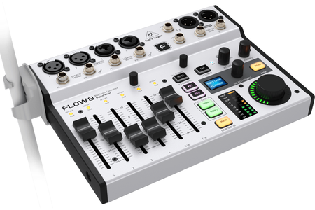 Behringer FLOW 8 | 8 Input Digital Mixer with Bluetooth | App Controlled Mixer with USB Interface