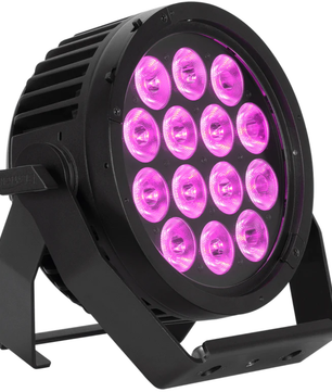 Elation SIX+ PAR L | 14x 20W RGBLA+UV LED - 7300 Lumens | IP65 Outdoor-Rated Fixture with Silent Operation