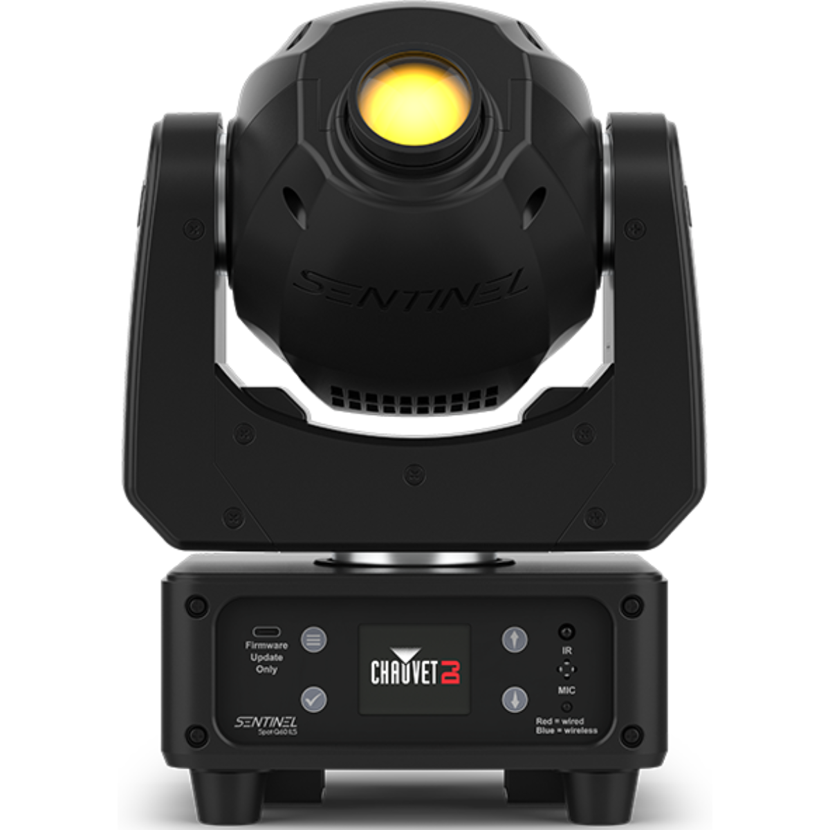 Chauvet DJ Sentinel Spot Q60 ILS | 60W RGBW Moving Spot | Compact Head with Gobos and ILS