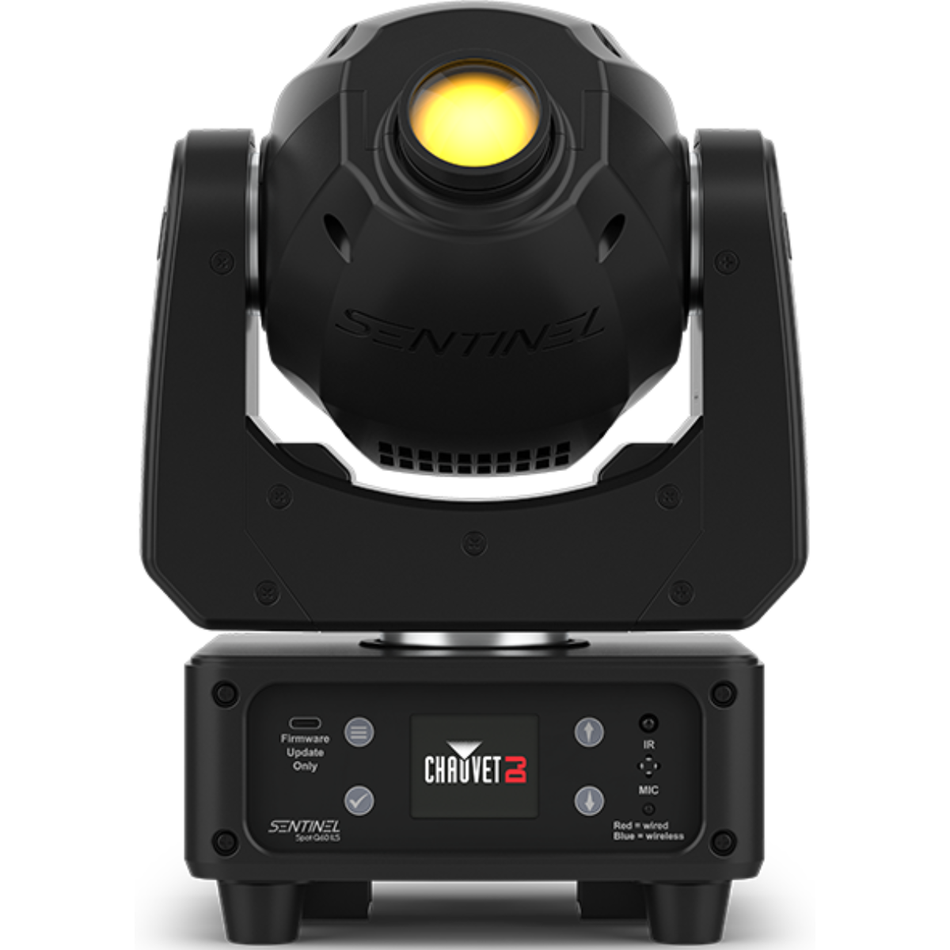 Chauvet DJ Sentinel Spot Q60 ILS | 60W RGBW Moving Spot | Compact Head with Gobos and ILS