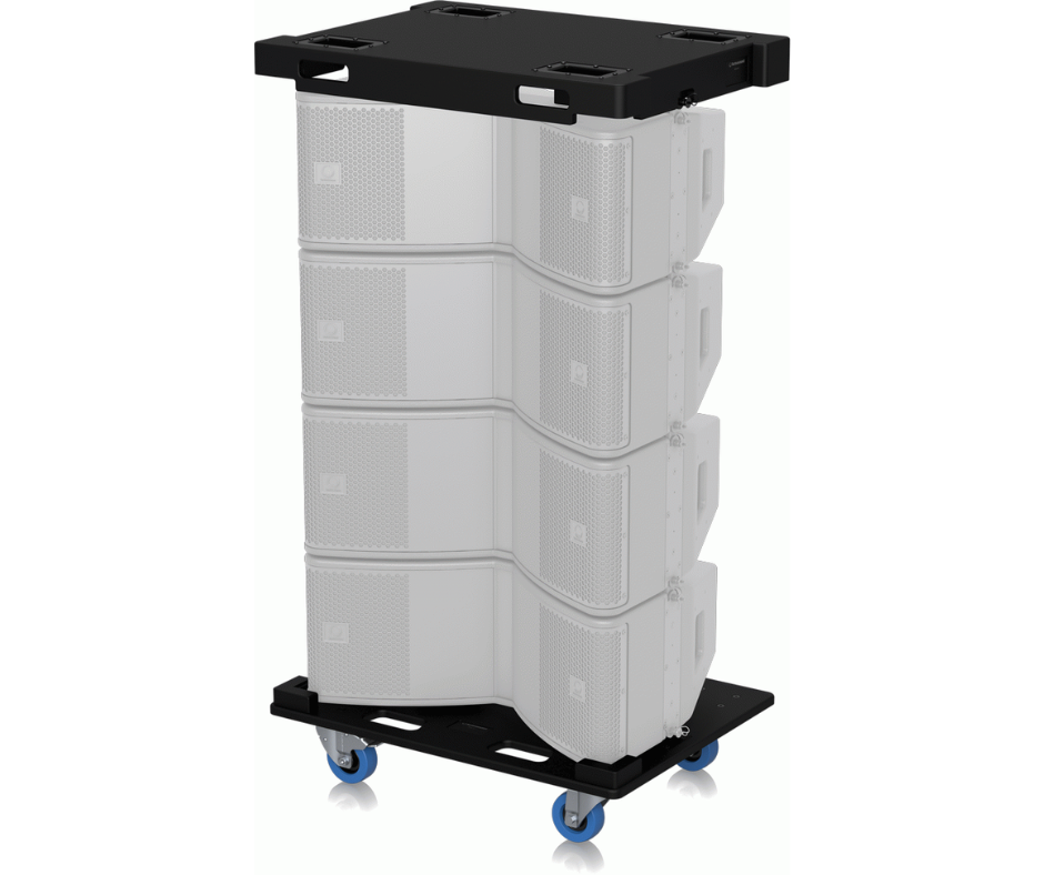 Turbosound TS-MV210-VT | Wheel Board for MV210-HC Array | Stackable Transport with Casters