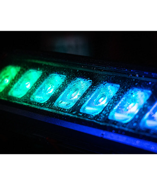 Blizzard Lighting Sticknado Hammer Head | Outdoor RGBL Wash Bar with Pixel FX & Asymmetrical Beam