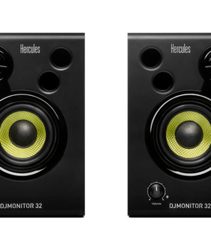 Hercules DJ Starter Kit Worldwide | Starlight Controller + DJMonitor 32 + HDP M40.2 | Complete Serato DJ Lite Package