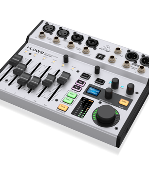 Behringer FLOW 8 | 8 Input Digital Mixer with Bluetooth | App Controlled Mixer with USB Interface
