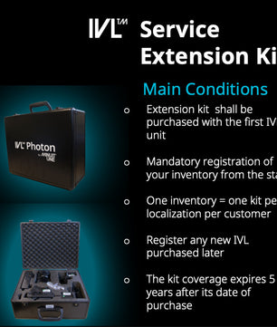 Minuit Une IVL Service Extension Kit | 5 Year Coverage for IVL Fixtures | Unlimited Spare Module Restock