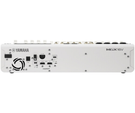 Yamaha MGX16V W | 22-Channel Digital Mixer with HDMI & USB | White Finish with Touchscreen, FX, and Stems-Ready Workflow