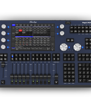 ChamSys MagicQ MQ50 | 10.1in Touchscreen Console with 8 Universes | 4 DMX Outputs & Wi-Fi