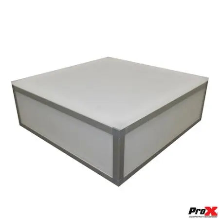 ProX XSA-2X2-8 | 8in Tall 2x2ft Acrylic Lumo Stage Box