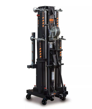 ProX XTF FT6045 | 728 lb Front Loading Lifting Tower | 19.52 ft Max Height with Line Array Adapter