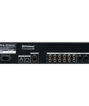 PreSonus StudioLive 24R | 24 XMAX-R Preamps - 40 Channel Mixer | 128x128 USB Interface with AVB
