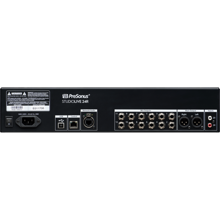 PreSonus StudioLive 24R | 24 XMAX-R Preamps - 40 Channel Mixer | 128x128 USB Interface with AVB