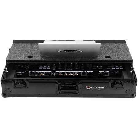 Odyssey RCGS-FLX10WBL | Black Wheeled Case with Glide Platform | Fits DDJFLX10 Controller