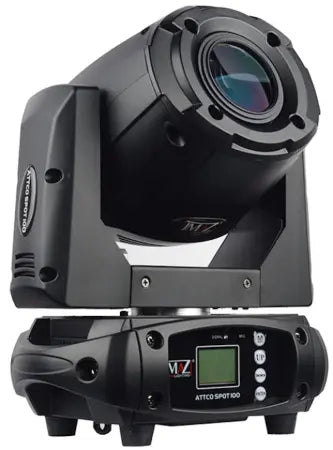 JMaz ATTCO Spot 100 | 75 Watts - 14 Degrees | Compact Moving Head with Zoom & Gobo Wheel