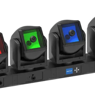 JMAZ Centipede 3SIXTY B4 | 4x60W RGBW Moving Head Bar with 360° Infinite Pan/Tilt & Pixel Control