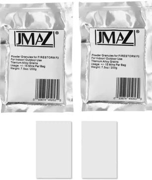 JMaz Cold Spark Granule 200g 2-Pack | Firestorm F3 Machine Powder (JZ4005) | Spark Fountain Powder Cartridge