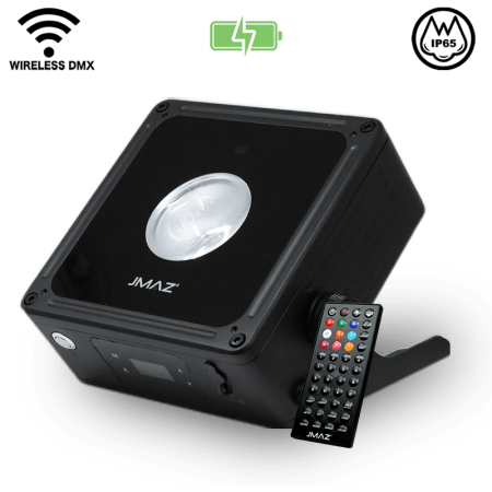 JMAZ Mad Par Puck | Compact Battery-Powered Uplight