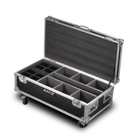 JMAZ MAD PAR RB Road Charging Case | Holds 6 Units with Wireless Charging