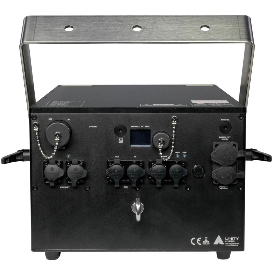 Pangolin Unity ELITE 60 PRO FB4 IP65 | 60W Full-Color RGB Laser | DMX, ArtNet & IP65 Outdoor Housing
