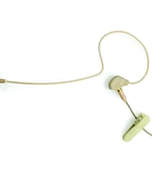 JTS CM-8015iF | Single Ear-Hook Sub-Miniature Omni-Directional Microphone