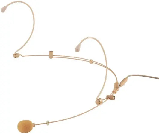 JTS CM-804iF (Beige) | Omni Headset Microphone | 130dB SPL with Multiple Connector Options