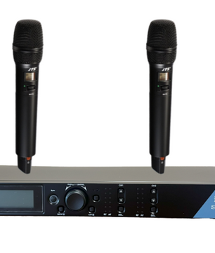 JTS IS-R2/JSS-4B | 2 Mic Wireless System w/ Dynamic Capsules