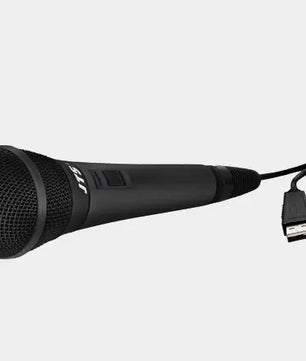 JTS PM-35 USB | Livestream Microphone, USB Podcast Mic w/ Stand