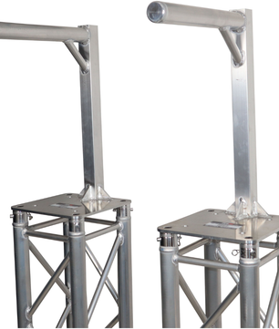 ProX XT-HEADMOUNT2416X2 | Set of 2 Inverted Mounts - 24in Height | 2in OD Arms for Overhead Lighting