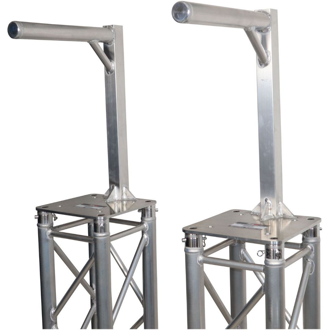 ProX XT-HEADMOUNT2416X2 | Set of 2 Inverted Mounts - 24in Height | 2in OD Arms for Overhead Lighting