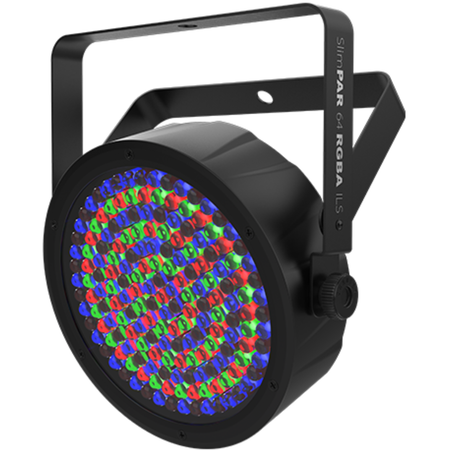 Chauvet DJ SlimPAR 64 RGBA ILS | Compact RGBA Wash Light | ILS & D-Fi USB Compatible with Amber-Enhanced Output