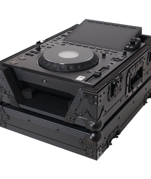 ProX XS-CDXBL | ATA Flight Case for CDJ-3000 Series | Black Finish with Doghouse & Wheels