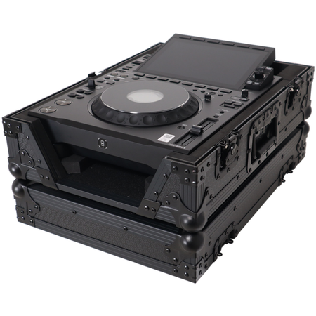 ProX XS-CDXBL | ATA Flight Case for CDJ-3000 Series | Black Finish with Doghouse & Wheels