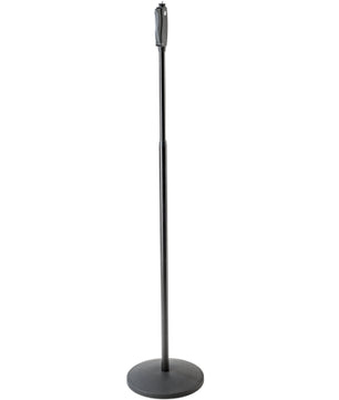 K&M 26250 | One-Hand Adjustable Mic Stand with Silent Clutch & Anti-Vibration Base