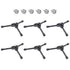 K&M Tripod Stands for Ape Labs Neon Pix | 6-Pack Floor Stands for Neon & Neon Pix